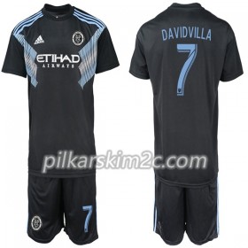 Koszulka New York City DAVIDVILLA 7 Dziecięca Precz 2018-2019 - Koszulki Piłkarskie